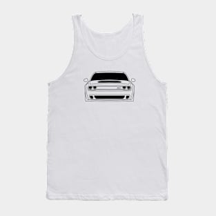 Dodge Challenger SRT Black Outline Tank Top